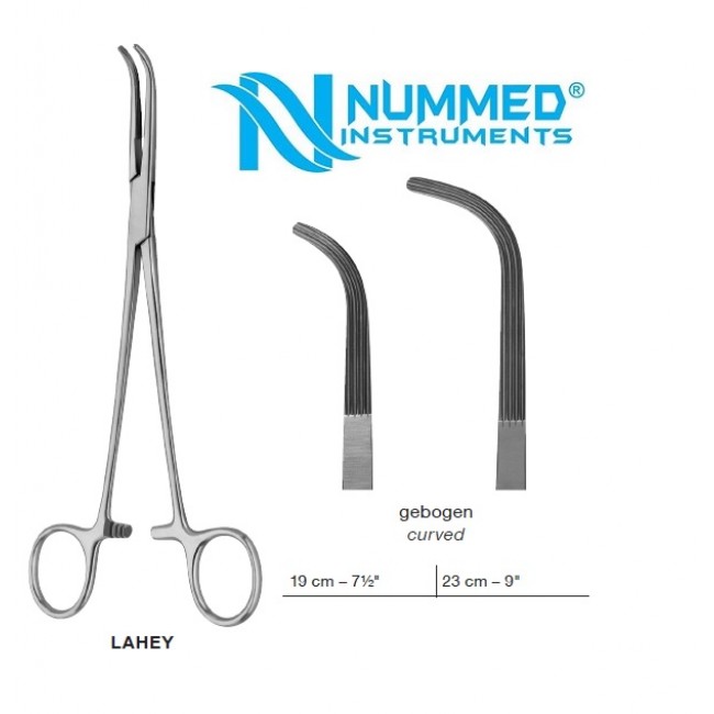 Lahey Forceps, Curved, Lahey Forceps, Curved,